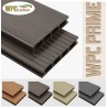 Listoni WPC Prime per pavimento decking 2200x140x25mm - Coffee