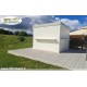 Listoni WPC 3D  2200x146x25mm -  Cream